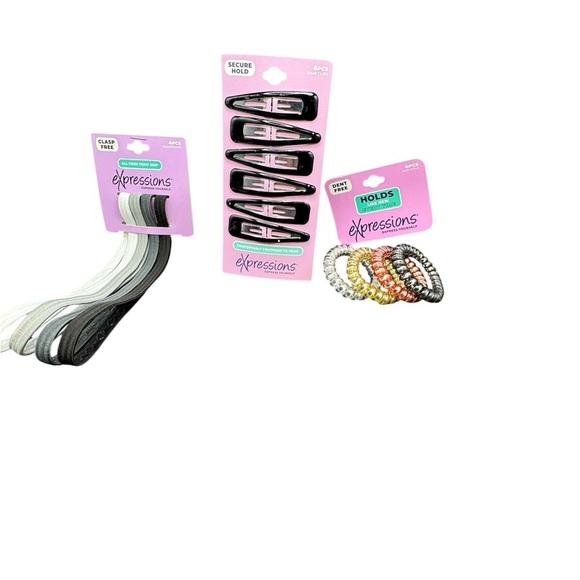 Expressions Accessories - NWT Expressions Hair Accessories Bundle